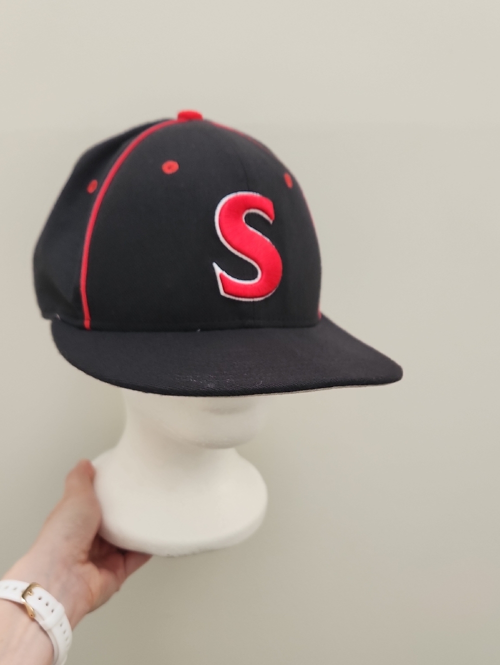 Black Nike Seneca College Baseball Hat